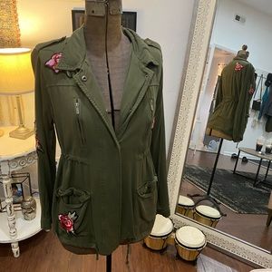 Army Green Utility Jacket.
